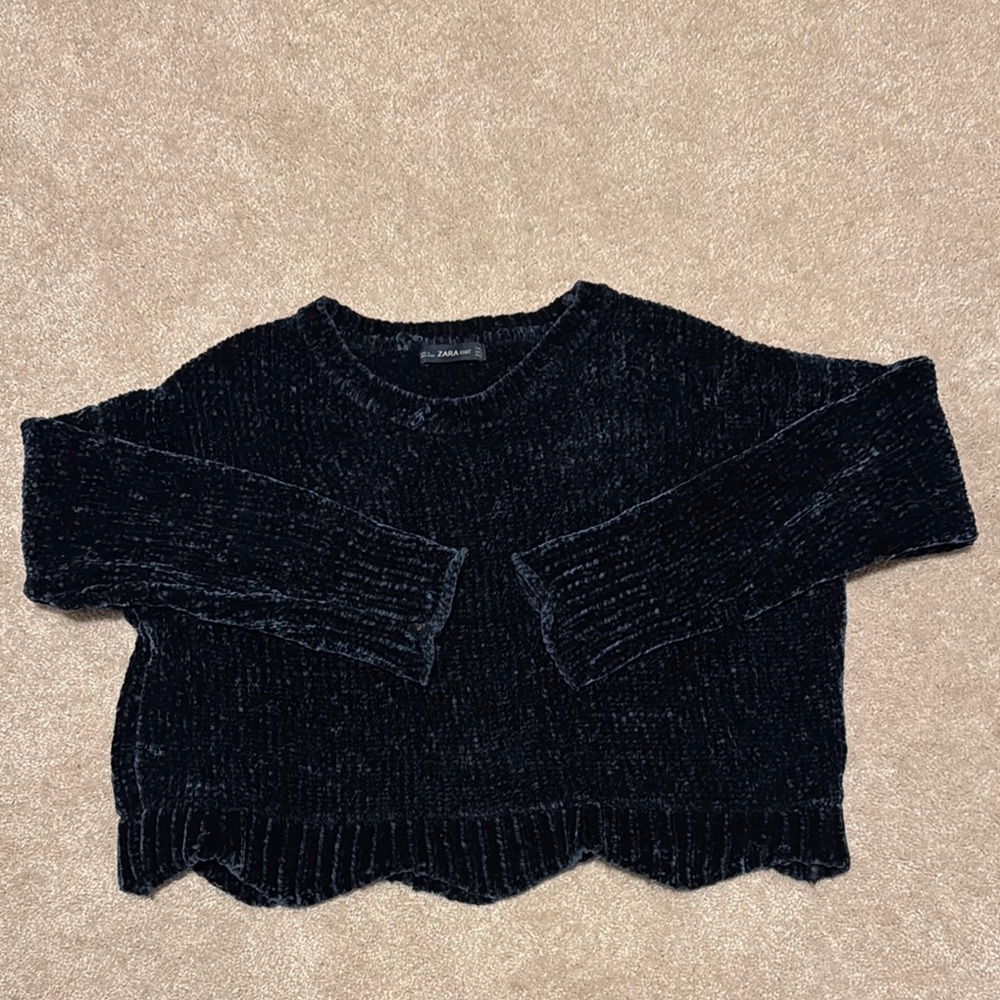 Zara - Bark Blue Sweater